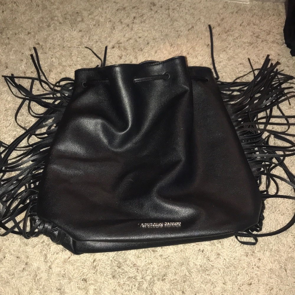 Victoria secret jaw string tassel bag